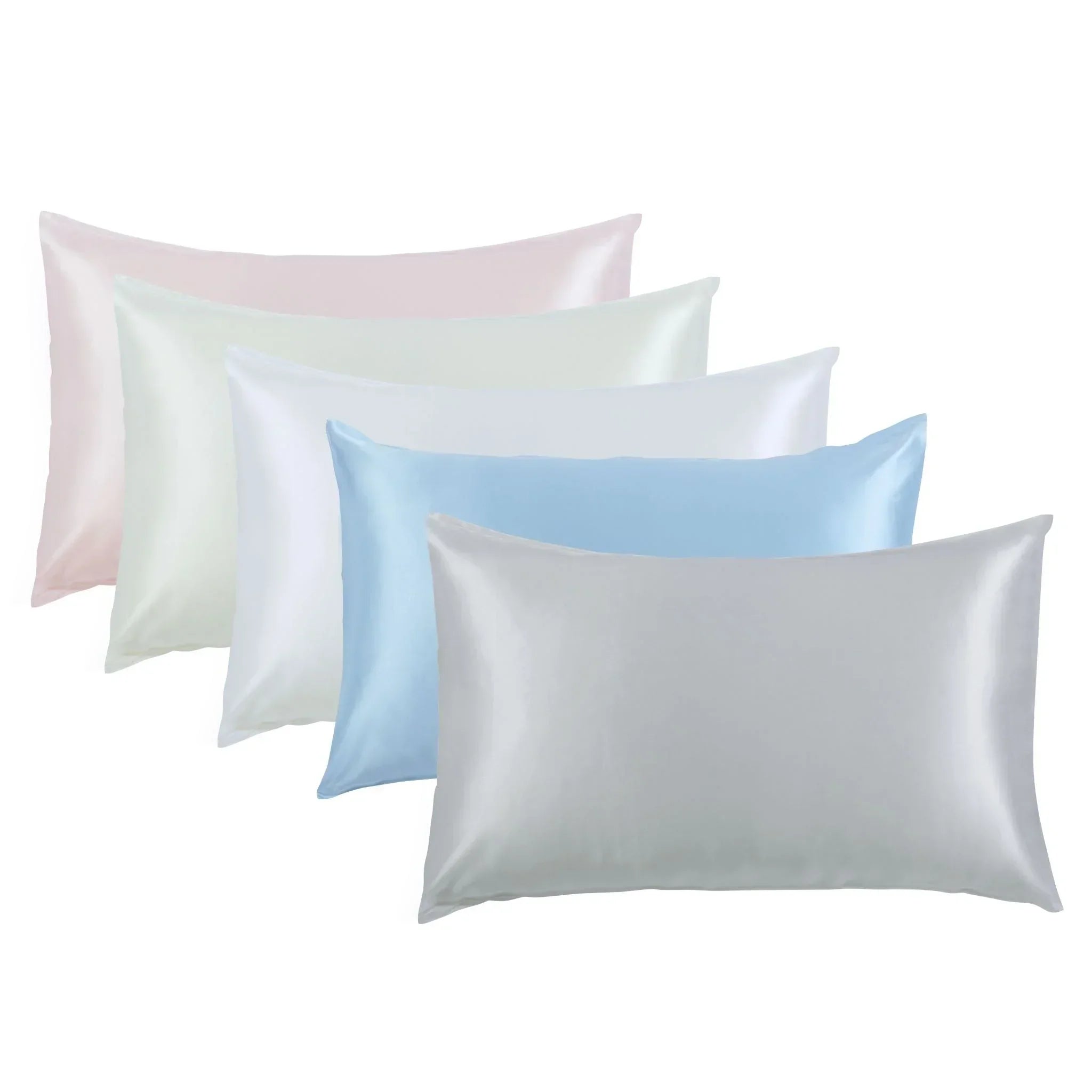 100% Mulberry Silk Pillowcase with Giftbox, back view - House Of Avana