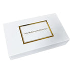 100% Mulberry Silk Pillowcase with Giftbox, side view - House Of Avana