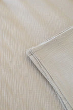 100% Organic Cotton Gauze Muslin Crib Sheet, close-up view - House Of Avana