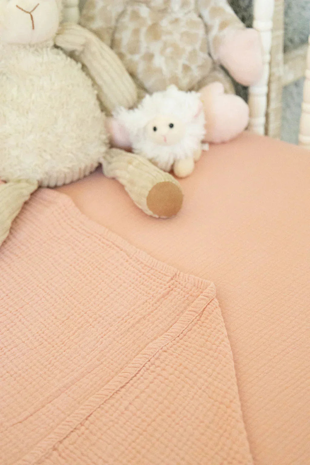 100% Organic Cotton Gauze Muslin Crib Sheet, product packaging - House Of Avana