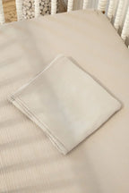 100% Organic Cotton Gauze Muslin Crib Sheet, alternate view - House Of Avana