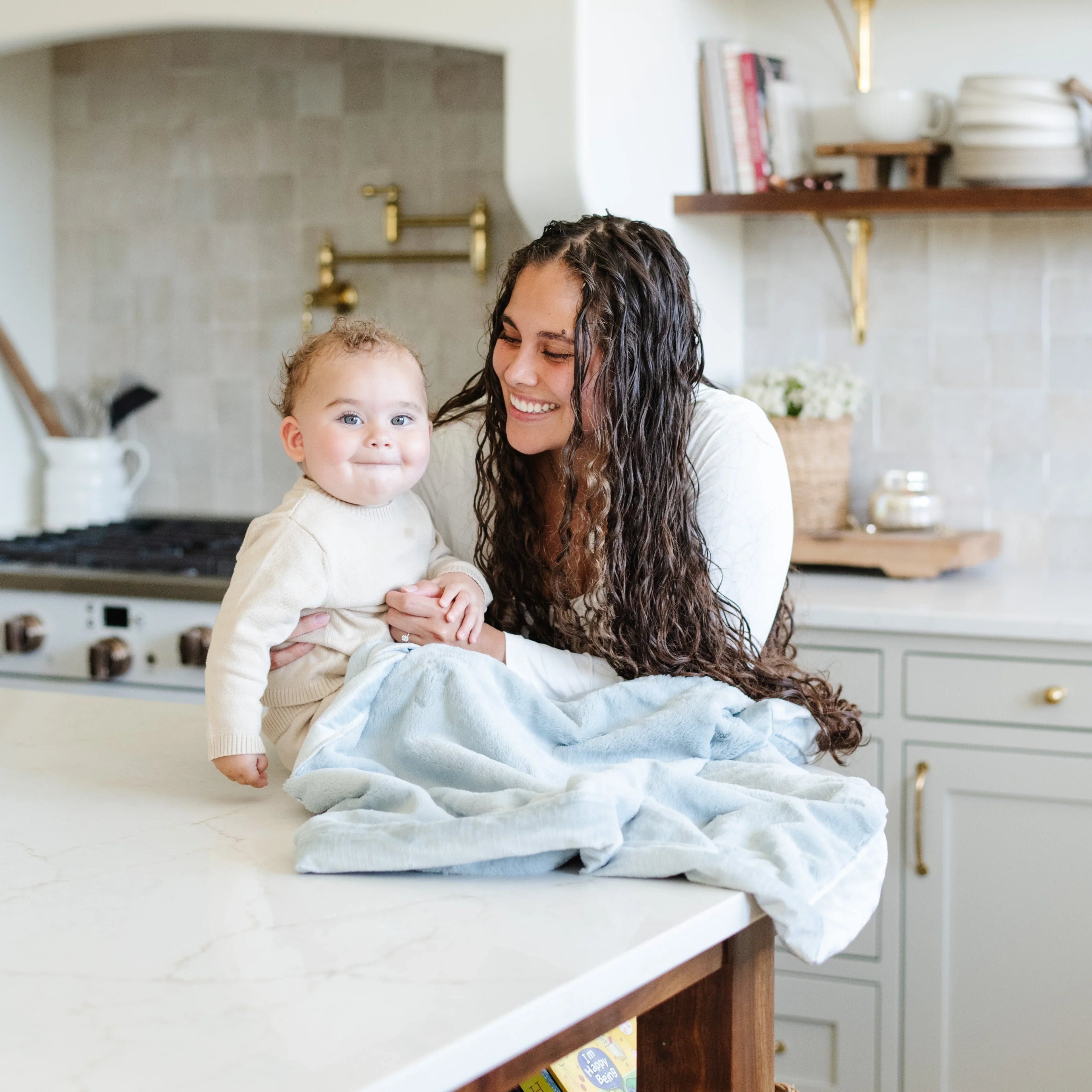LUSH RECEIVING BLANKETS Saranoni