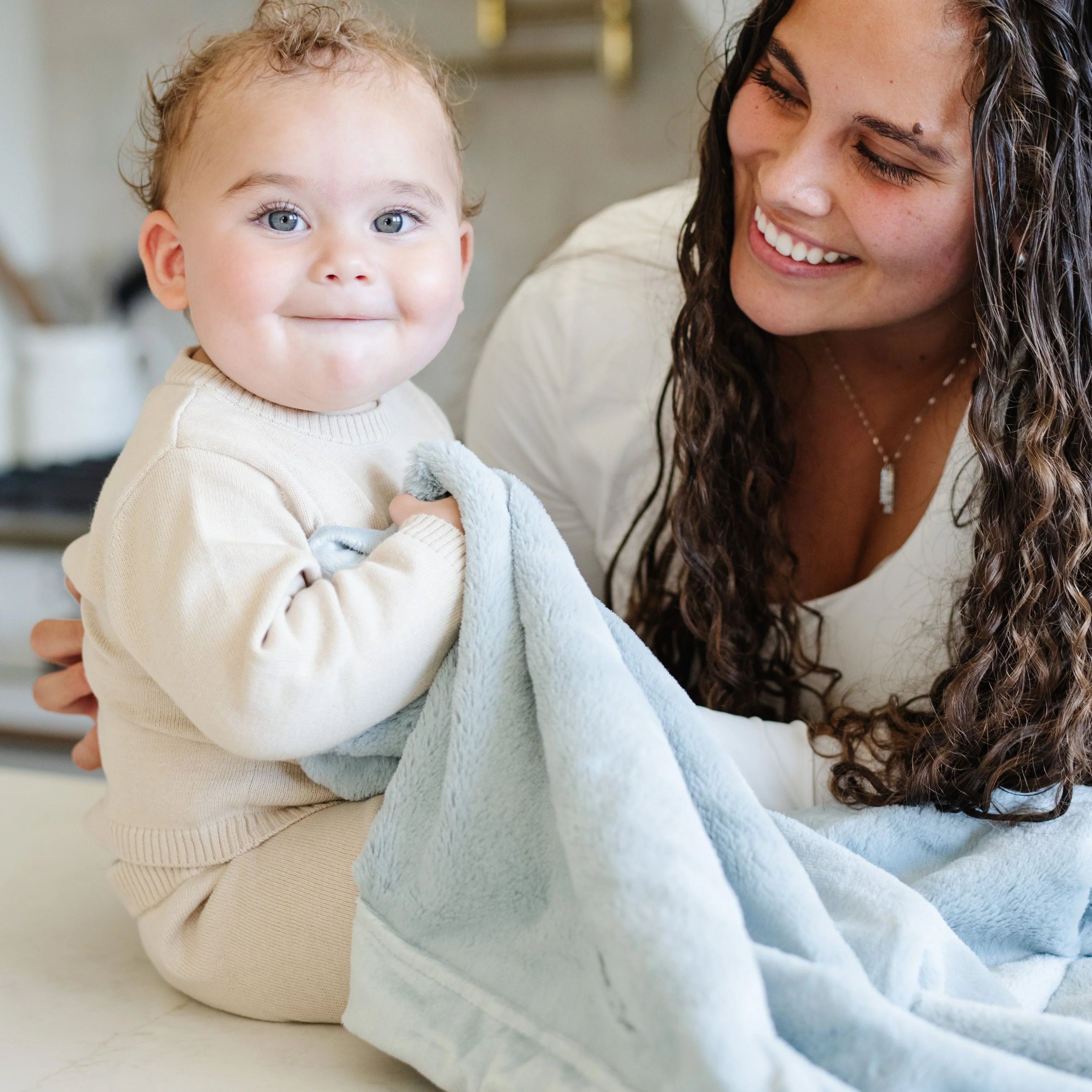 LUSH RECEIVING BLANKETS Saranoni