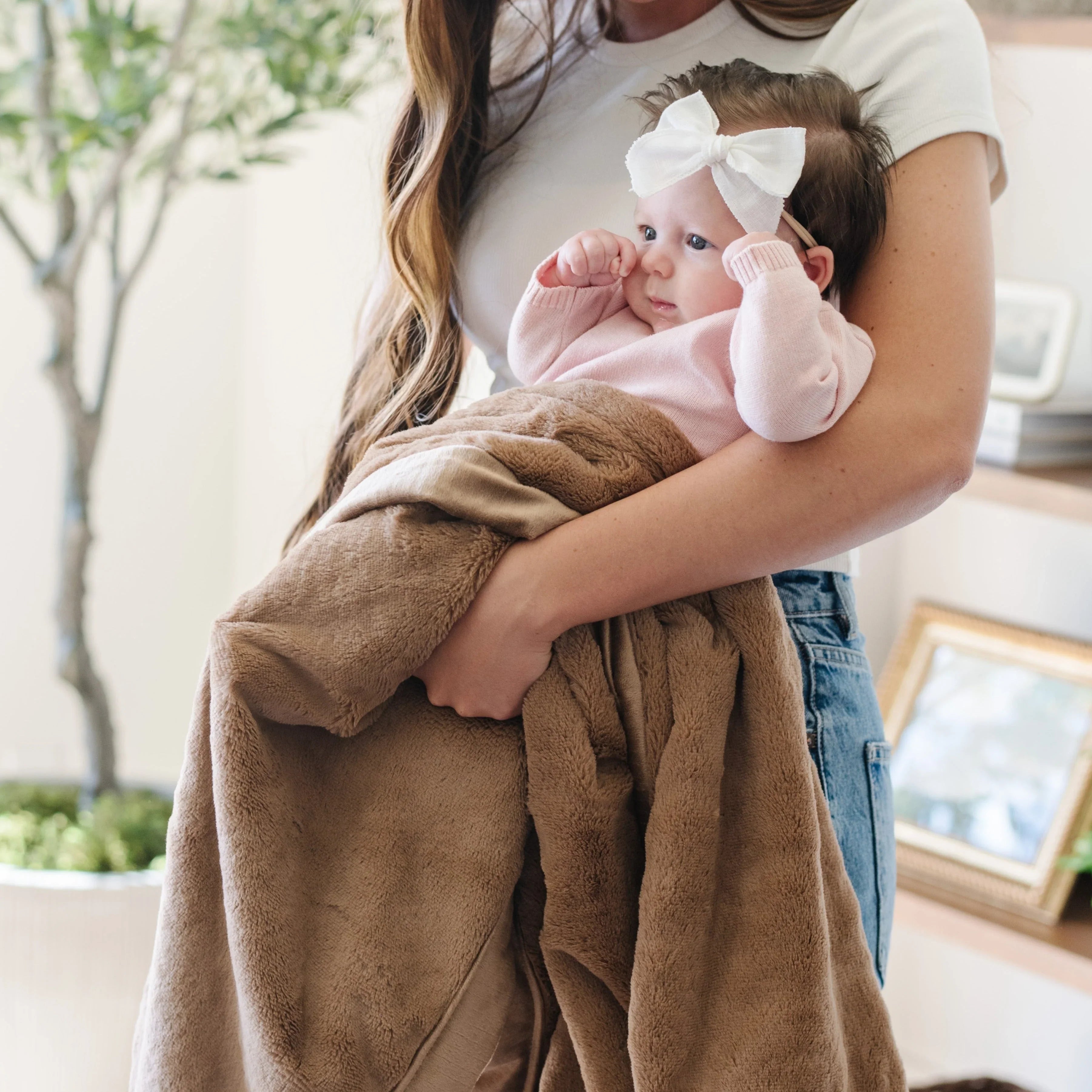 LUSH RECEIVING BLANKETS Saranoni