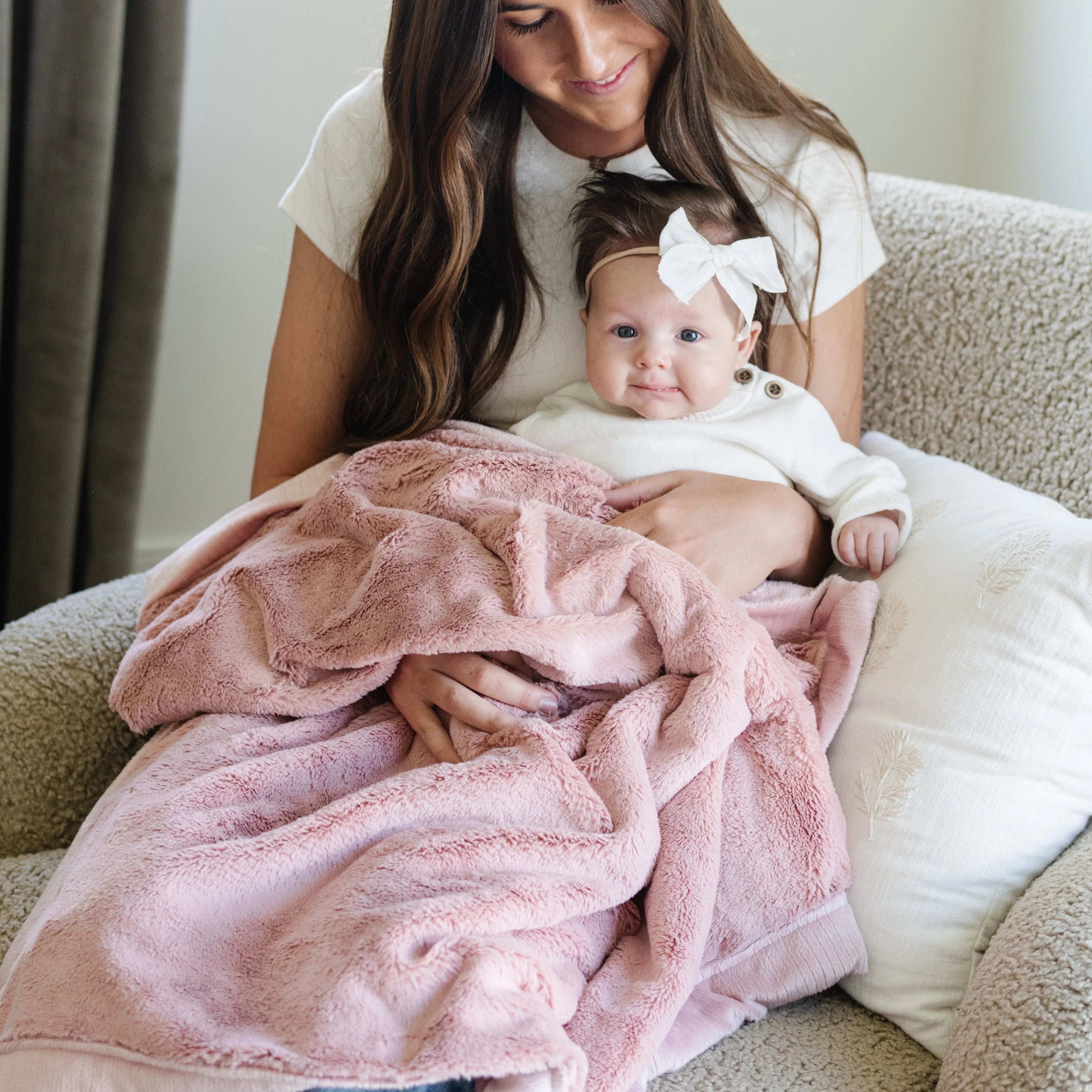 LUSH RECEIVING BLANKETS Saranoni