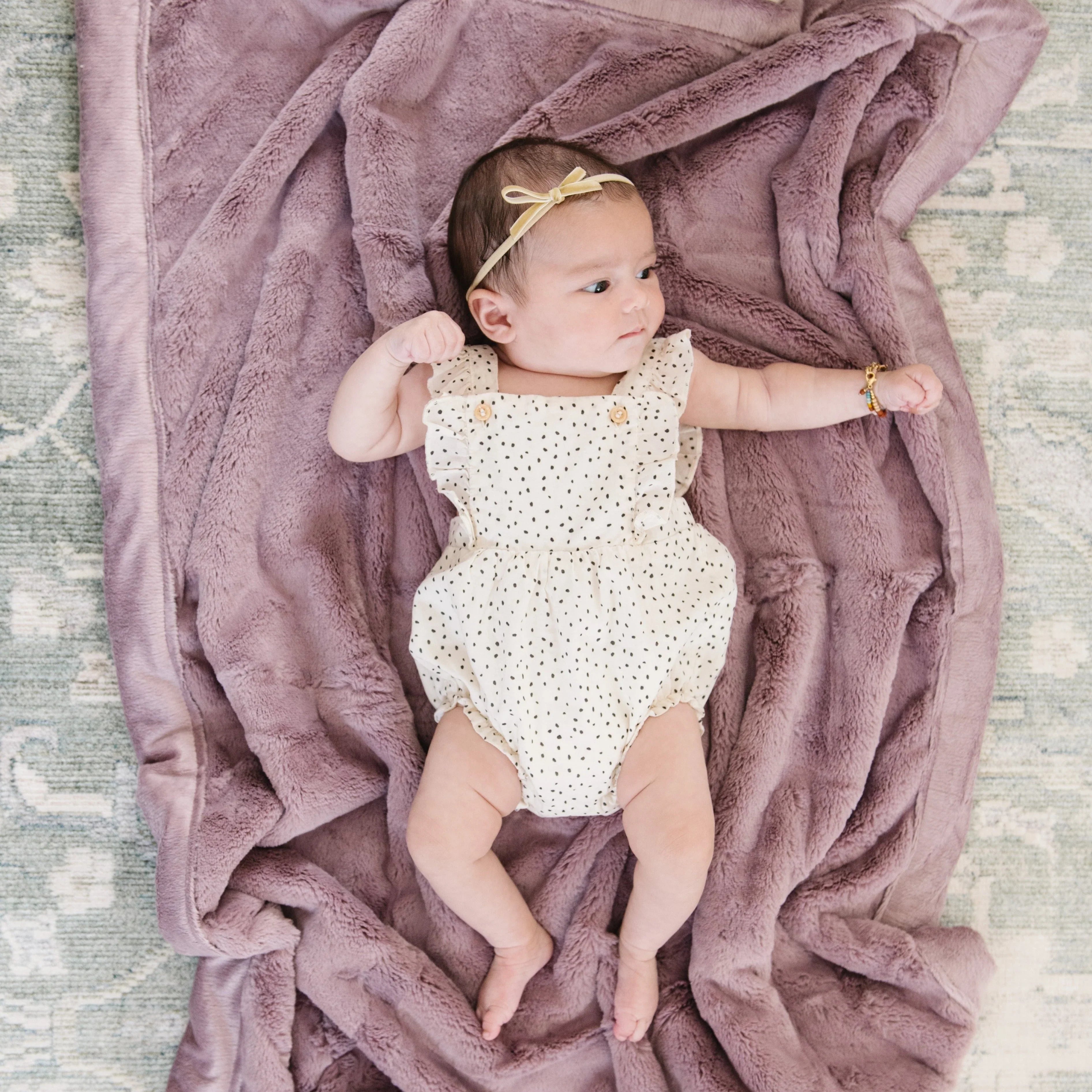 LUSH RECEIVING BLANKETS Saranoni