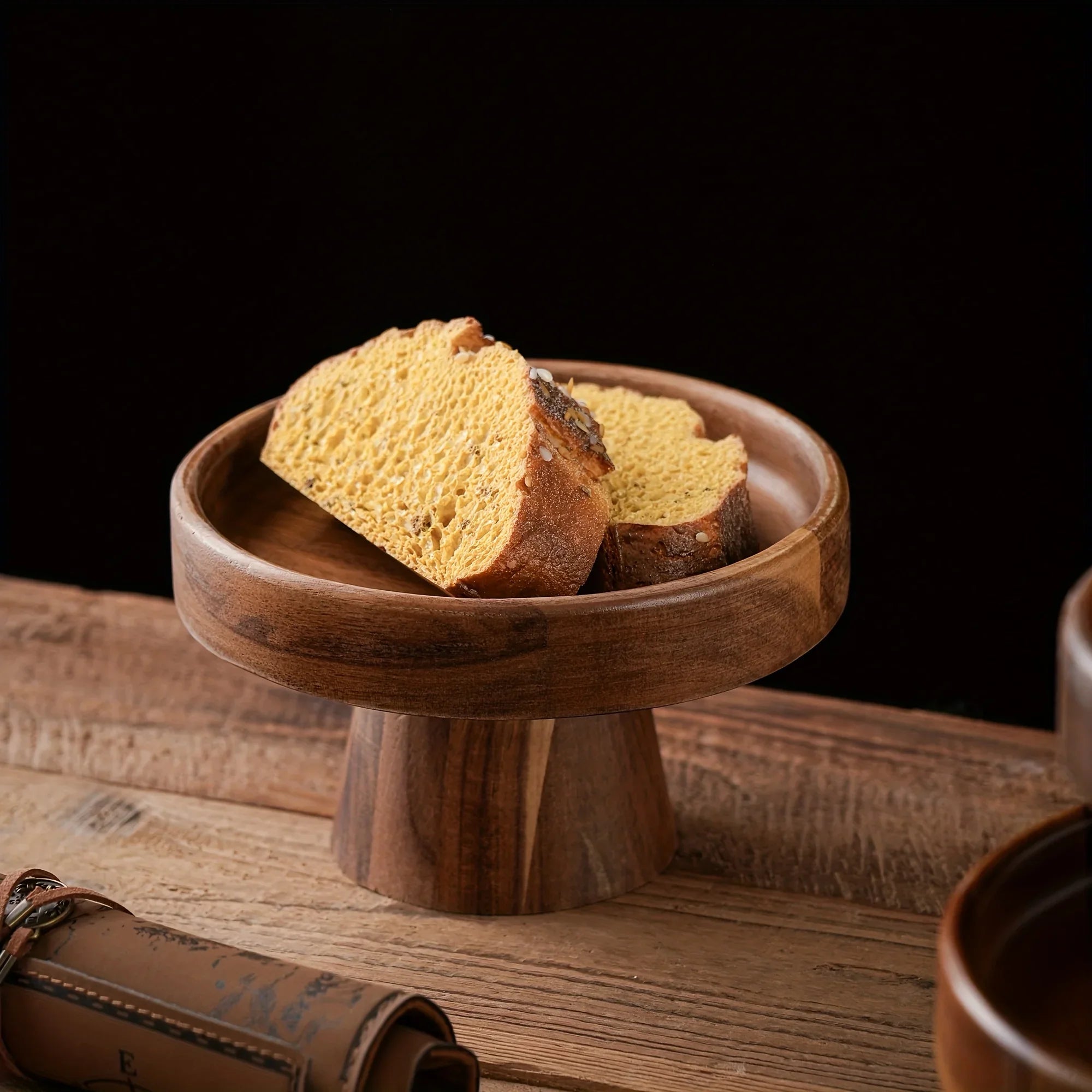 Cake Stand - Wooden Round