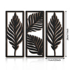 Wall Decor - Tropical Wooden Black