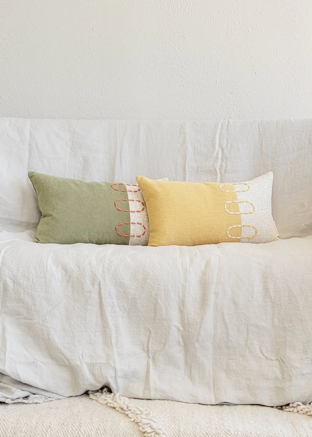 Landscapes Block Throw Pillow Kanju Interiors