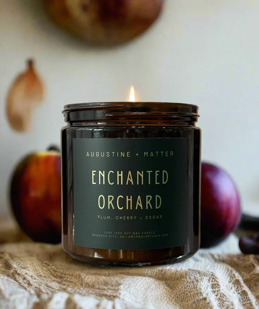 Enchanted Orchard - 12oz Soy Candle Augustine + Matter Candle Studio LLC