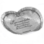 1st Corinthians Heart Dish