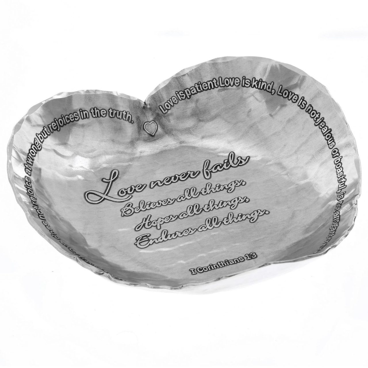 1st Corinthians Heart Dish