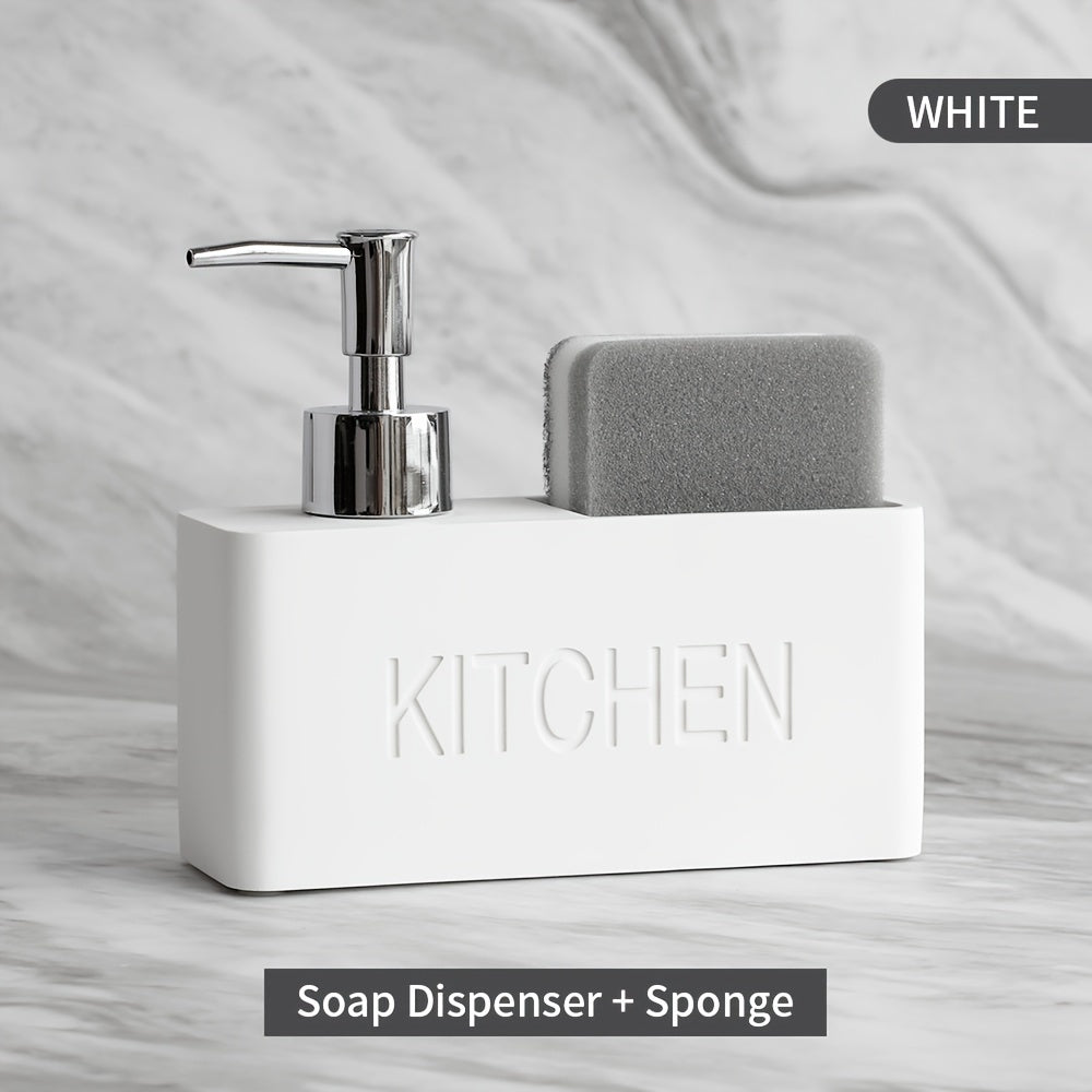 Soap Dispenser - Freestanding White Ceramic