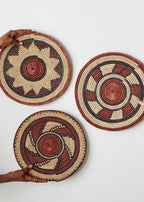 Volta Red Woven Placemat or Wall Art Kanju Interiors