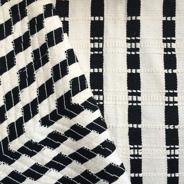 Almolonga Zig Zag Pillow - Black and White Archive New York