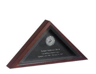 Personalized Flag Display Case