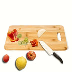 Cutting Board - Non-Toxic Bamboo 3pcs Set