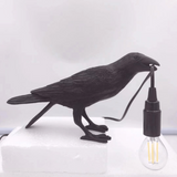 Unique Antique Gothic Crow Desk Lamp USB Powered | House of Avana