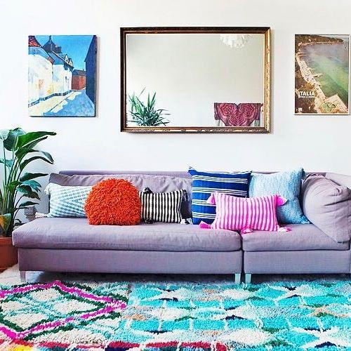 Antigua Pillow- Ocean Tie Dye Archive New York