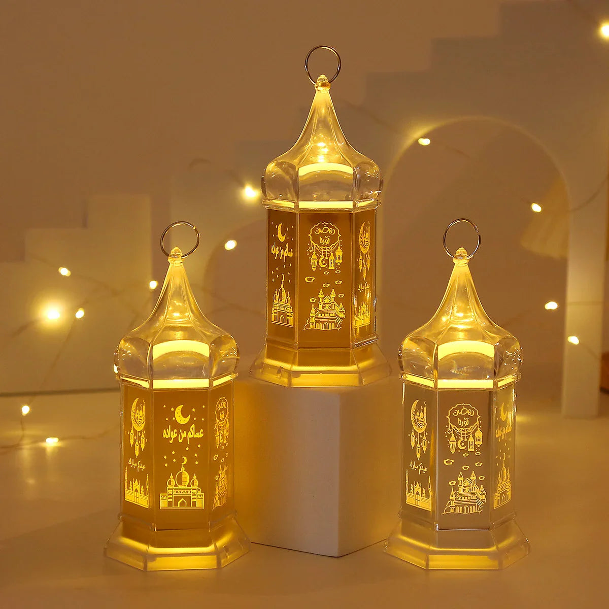 Flameless Candle - Portable LED Ramadan Candle