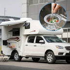 Sink Strainer - Rust-Resistant Stainless Steel with Handle