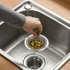 Sink Strainer - Rust-Resistant Stainless Steel with Handle