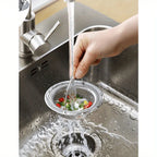 Sink Strainer - Rust-Resistant Stainless Steel with Handle