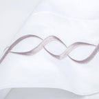 600 Thread Count Rope Embroidered Pillowcase Pair Mélange Home