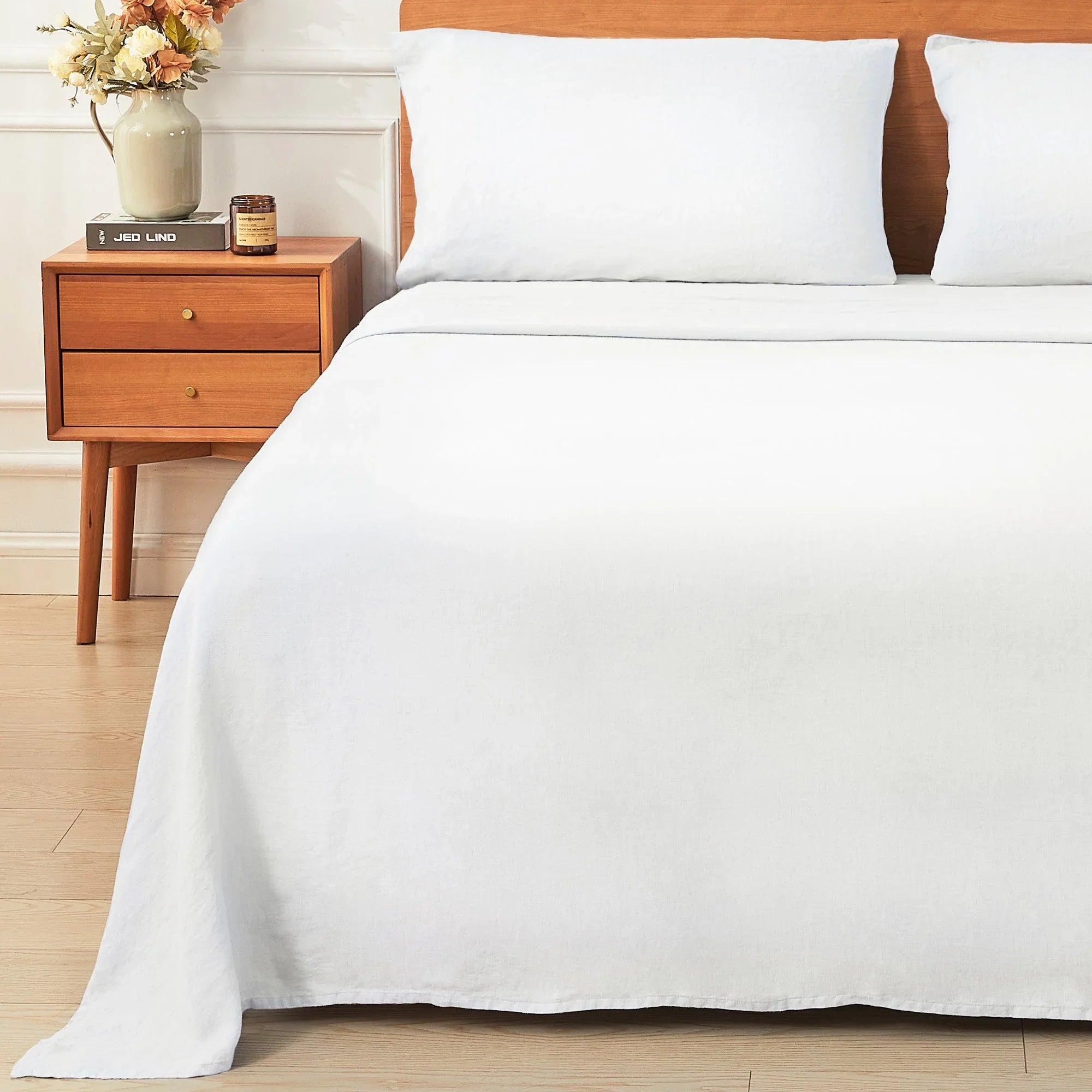 100% Linen Sheet Set Mélange Home