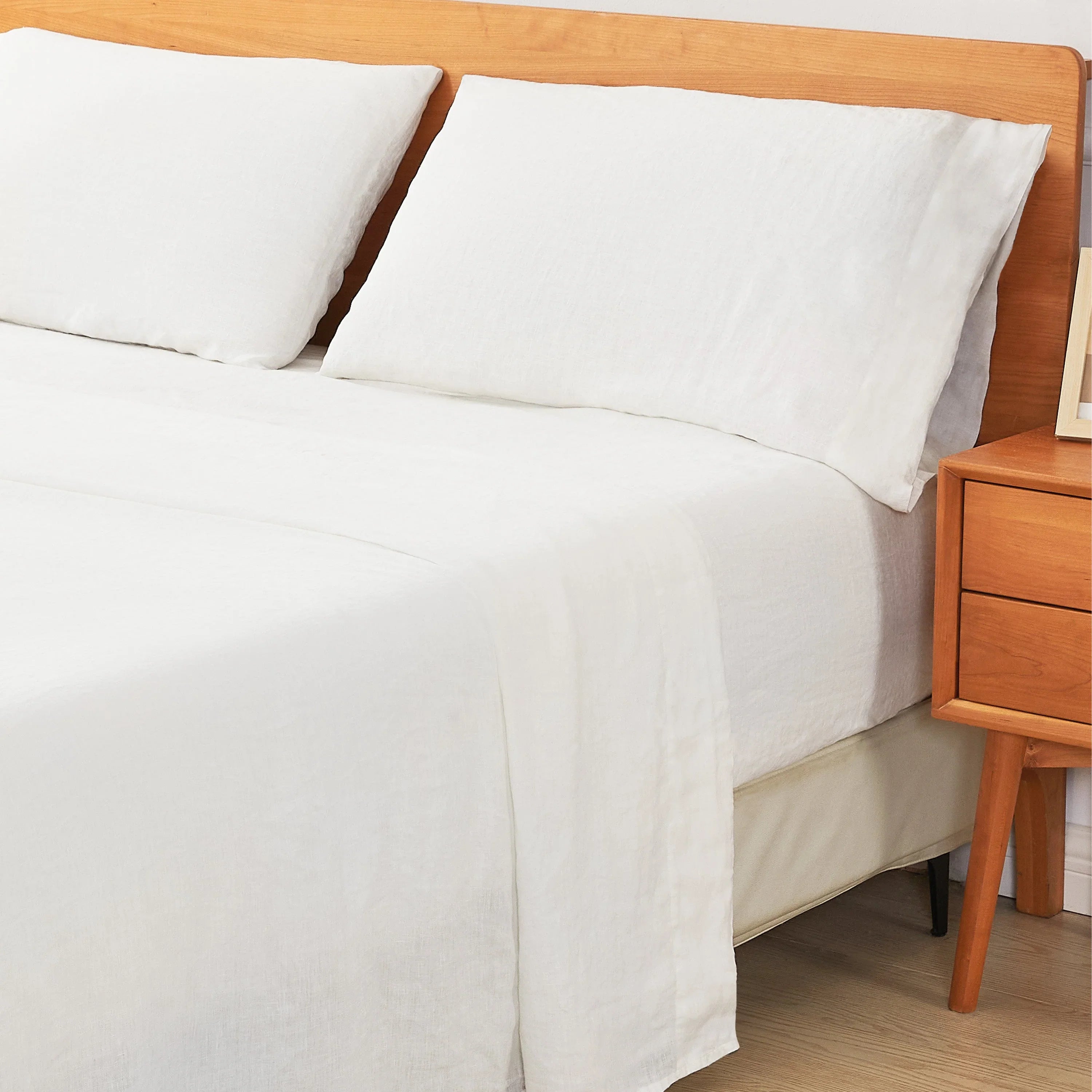 100% Linen Sheet Set Mélange Home