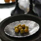 1923 Small Oval Bowl (aluminum), front view - House Of Avana