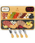 Cheese Board with Slate Plate Royal Craft Wood