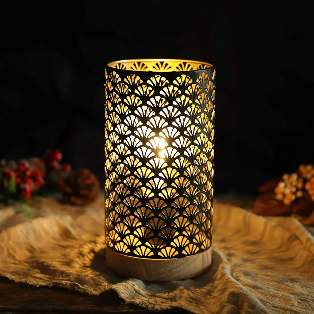 7.5''High Metal Lamp Accent Cordless Lamp-0