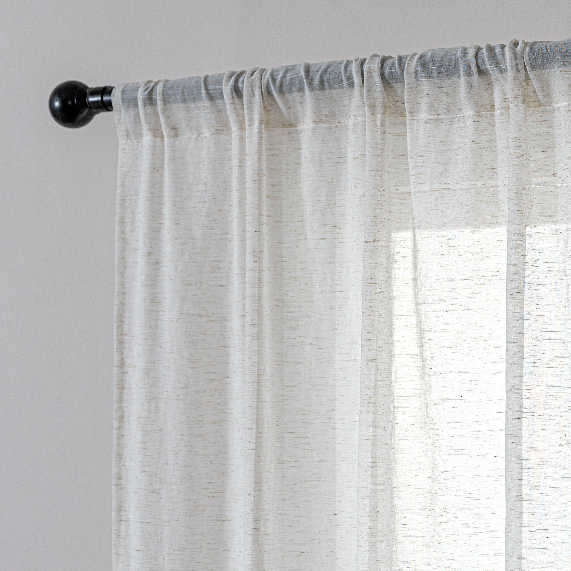 Vintage Touch Sheer Curtains, Charlotte Window Curtains Sleep Zone
