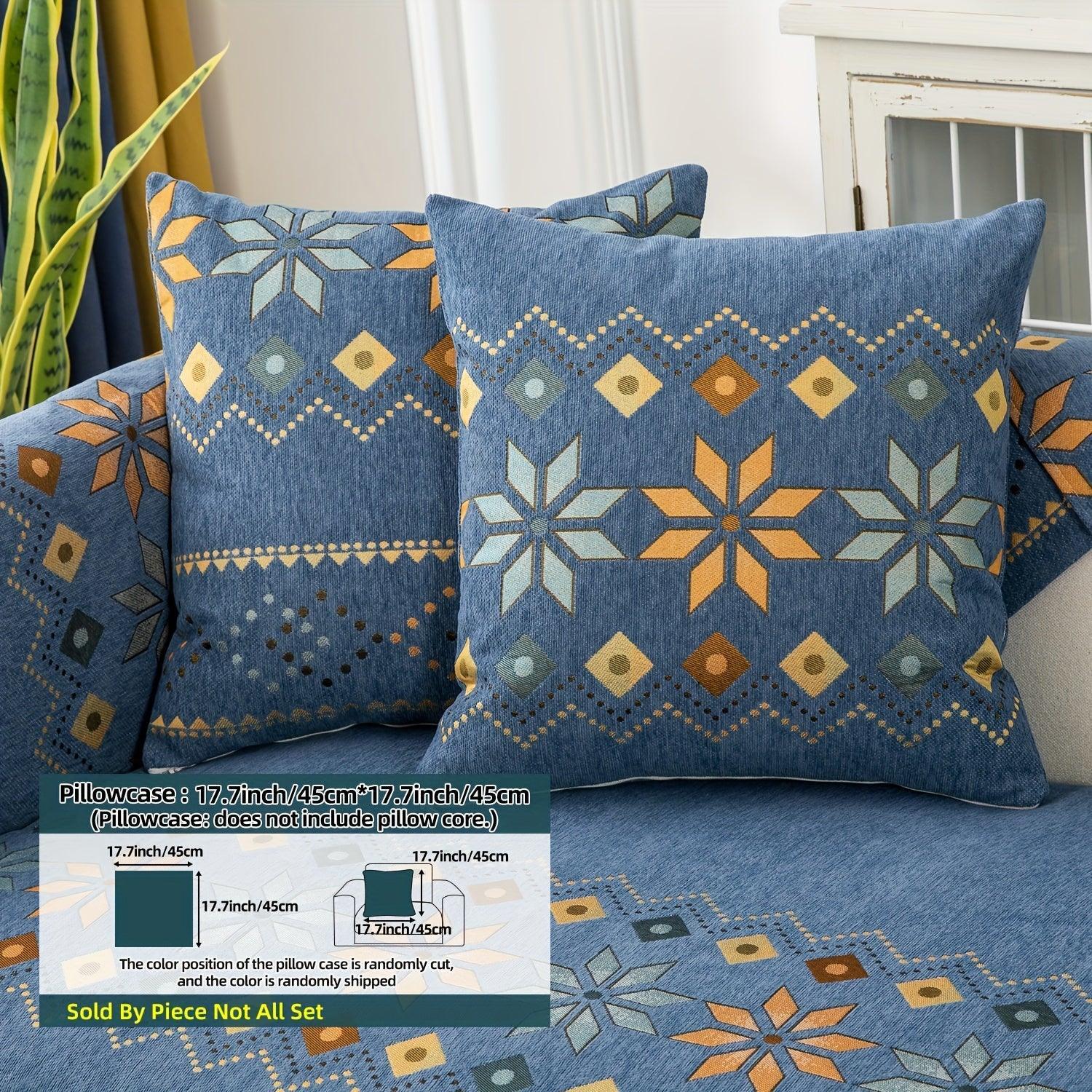 Stylish Bohemian Chenille Slipcovers for Couches topspet