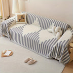 Chenille Fabric Sofa Cover - Soft, Non-Slip, Universal Protector topspet