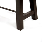 Acacia Wood Outdoor Dining Bench, Patio Backless Bench Streamdale Furniture