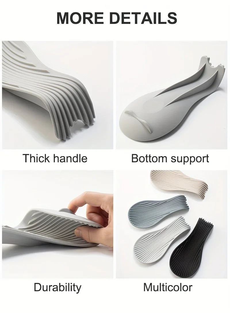 Spoon Holder - Silicone Spoon Shaped