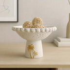 Decorative Tray - Ramadan Coconut Trees Wooden Large