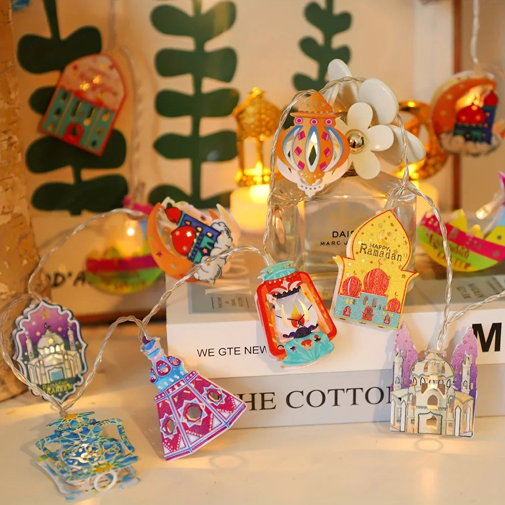 LED Lights - Battery-Powered Ramadan Decor