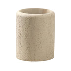 1pc Bohemian Style Pen Holder with Stone Pattern, Multi-Functional Desktop Organizer for Office Desk, Cute Aesthetic Makeup Brush Storage Box, Portable Polished Finish, Ideal for Home Office Art Supplies, Office Supplies And House Of Avana