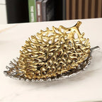 Ceramic Decorative Tray - Leaf Pattern Design, Suitable for Living Room and Dining Room Decoration,... - House Of Avana