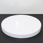 Elegant Black Circular Resin Tray - 27.43cm Hand-polished, Multi-purpose Vanity Organizer for Bathroom,... - House Of Avana