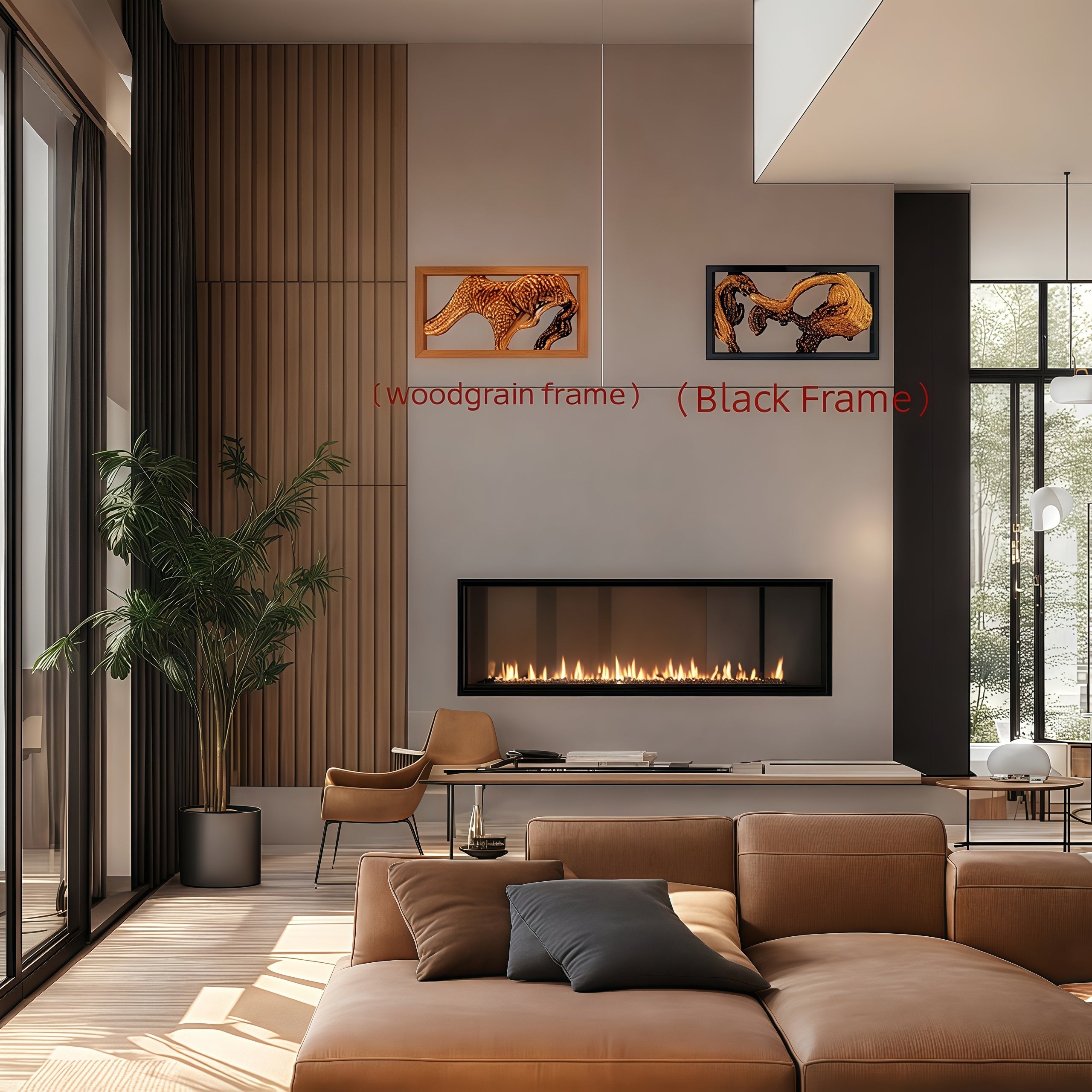 1pc Handcrafted Wood Wall Art - Unique Irregular Shape, Natural Wood Finish, Large Square Frame, Perfect for Living Room, Bedroom, Kitchen, Office Decor - No Electricity Needed, Featherless, Classroom Decor | Natural Wood Art House Of Avana