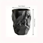 Wabi-sabi Wind Toothbrush Cup Creative Easter Stone Shape Ceramic Wash Cup Toothbrush Cup Nordic Ins... - House Of Avana [[SKU:HOA-BAT-406]]