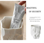 Wabi-sabi Wind Toothbrush Cup Creative Easter Stone Shape Ceramic Wash Cup Toothbrush Cup Nordic Ins... - House Of Avana [[SKU:HOA-BAT-406]]