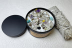 2 Pack Handmade Sage & Holy Wood Soy Wax Candles - Long-lasting 12+ Hour Burn Time, Crystal Clear Glass... - House Of Avana