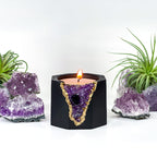 AMETHYST CANDLE HOLDER | DARK AURA 8 HOME