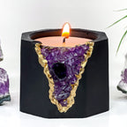 AMETHYST CANDLE HOLDER | DARK AURA 8 HOME