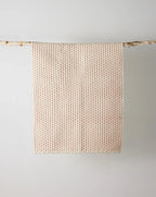 Terracotta Luxe Hand-Loomed Cotton Twill Mat Kanju Interiors